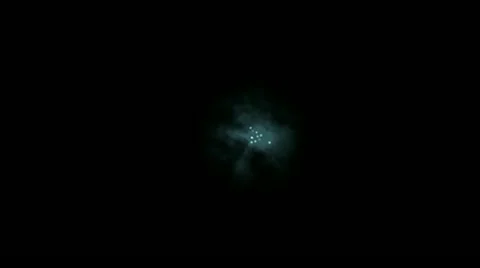 Flash ray laser dot,explosion particle fireworks,radiation ring aurora space. Stock Footage 11851320