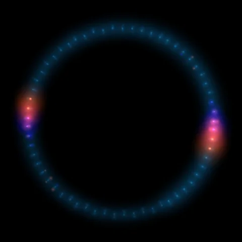 Flash ring 1 Stock Footage 95619942