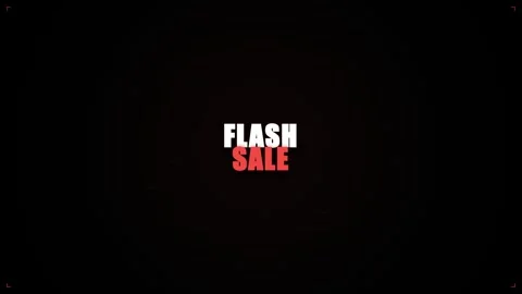 Flash Sale Announcement 動画素材 335561253