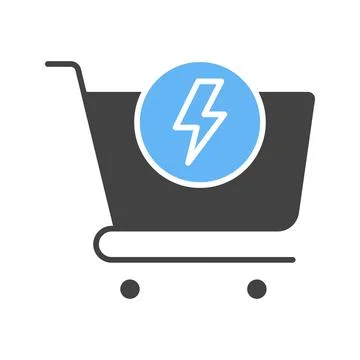 Flash Sale Icon Image. Stock Illustration