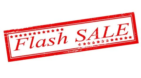 Flash sale Stock Illustration