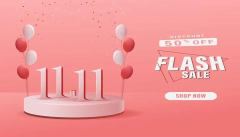Flash Sale Stock Illustration