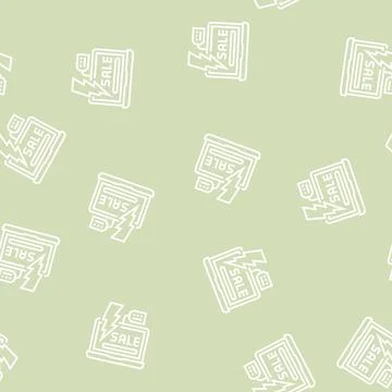 Flash sale line seamless pattern 스톡 일러스트
