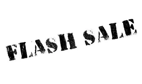 Flash sale stamp Stock Illustration