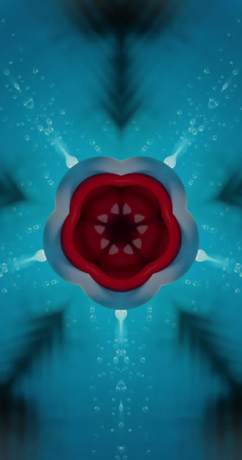 Flash Splash Kaleidoscope Stock Footage 246329577