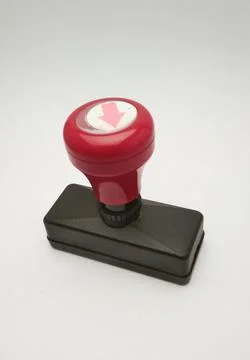 Flash stamp machine Stock Photos