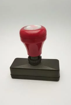 Flash stamp machine Stock Photos