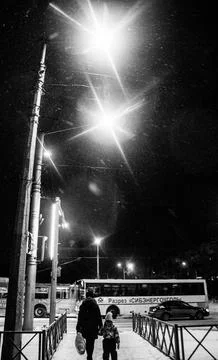 Flash starry sky Stock-Fotos