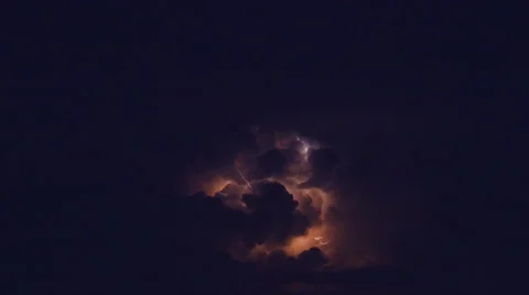 Flash storm light Stock Footage 51815364