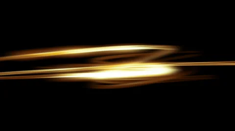 Flash Stroke - Hot Glowing Yellow Stock Footage