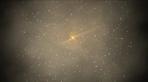 Flash of supernova star Stock Footage 53059827