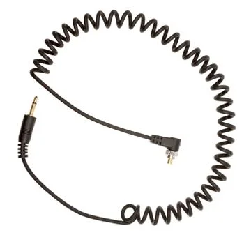 Flash synchronization cable Stock Photos