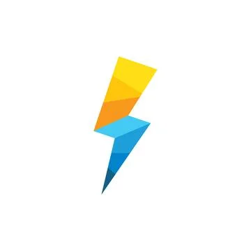 Flash thunder bolt   illustration vector 스톡 일러스트