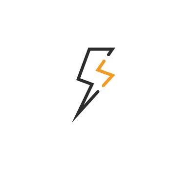 Flash thunder bolt illustration vector design 스톡 일러스트