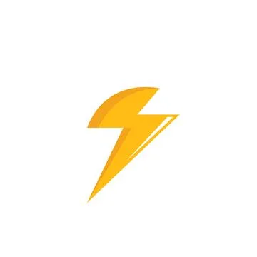 Flash thunder bolt illustration vector icon concept design 스톡 일러스트
