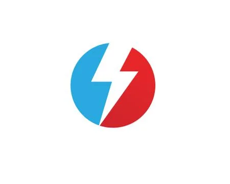 Flash thunderbolt Template vector icon illustration design Stock Illustration