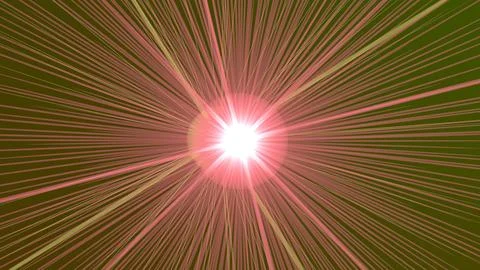 Flash Wave Lens Effect Stockillustratie