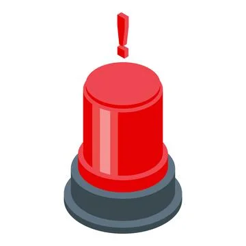 Flasher concentration icon isometric vector. Mind balance Stock Illustration