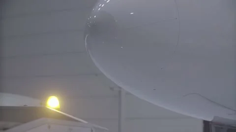 The flasher on the machine works Stock Footage 165249545