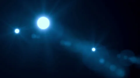 Flashes Blue Stock Footage 23458303