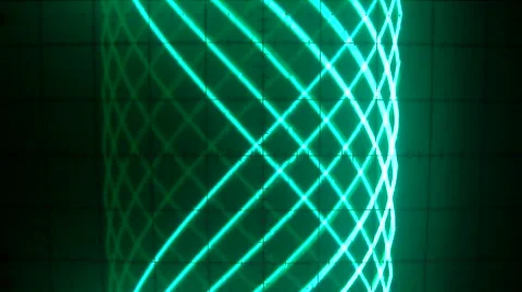 Flashes electronic with two lines D Vídeos de archivo 59743935