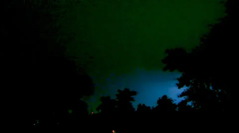 Flashes of light at night Stock-Footage 22965701
