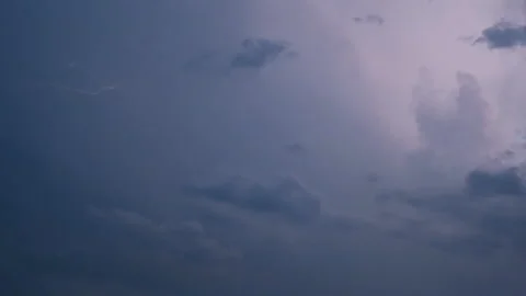 Flashes of lightning in the sky during a thunderstorm. 스톡 동영상 113626367