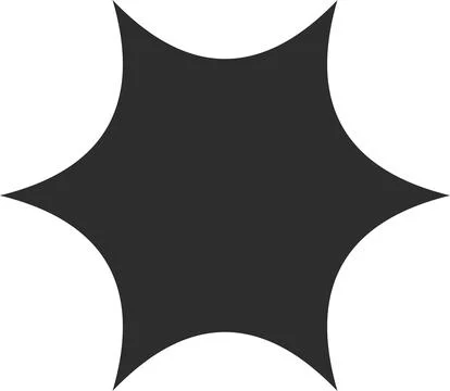 Flashes star flash shining sunburst sticker badge template explosion shape Stock Illustration