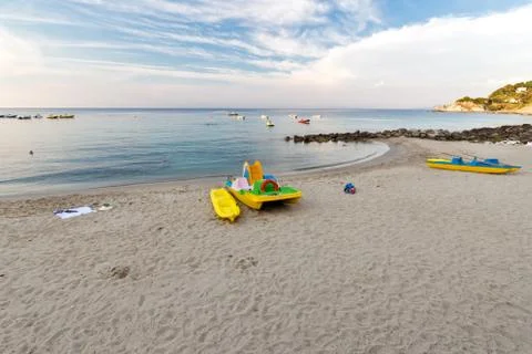 Flashes of summer holidays Stock Photos