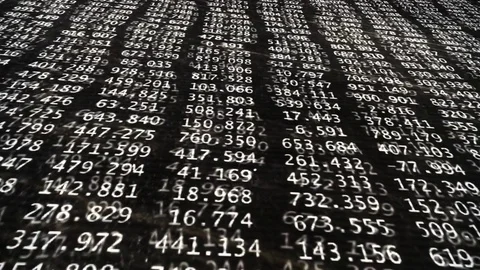 Flashing Background with Glitching Data Storm Vídeo Stock 72601907