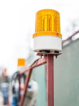 Flashing beacon Stock Photos