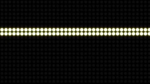 Flashing circle dot light led screen loop Stock Footage 240324677