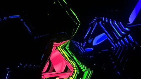 Flashing color abstraction Stock Footage 130799157