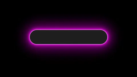 Flashing dark theme search bar with soft multicolor glowing gradient, black roun 動画素材 347738508