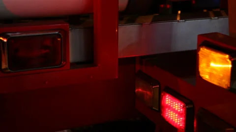 Flashing emergency lights Video stock 1215916