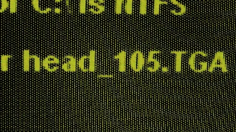 Flashing Error Text 11 Stock Footage 85775843