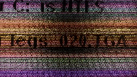 Flashing Error Text 15 Stock Footage 85800787