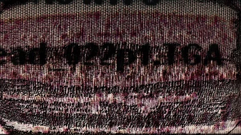 Flashing Error Text 18 Stock Footage 85807286