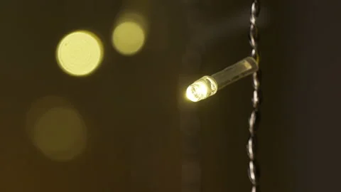 Flashing garland. Stock Footage 167833984