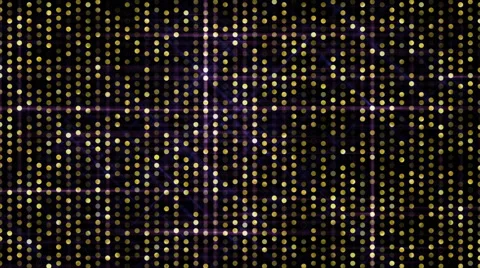 Flashing gold dots Stock Footage 59299164