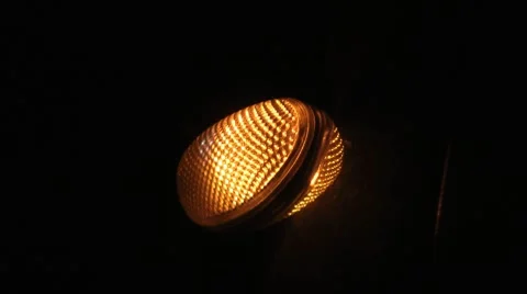 Flashing hazard lights on car 스톡 동영상 7738309