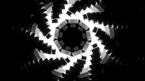 Flashing LED Flower Stock Footage 303666978