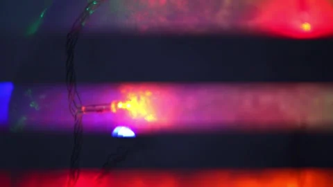 Flashing led lights Stock Footage 169419859