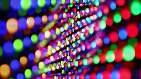 Flashing led screen Stock-Footage 82251120