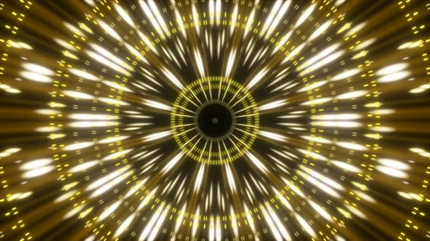 Flashing light and motion particles on dark background, loop Stock Footage 92237865