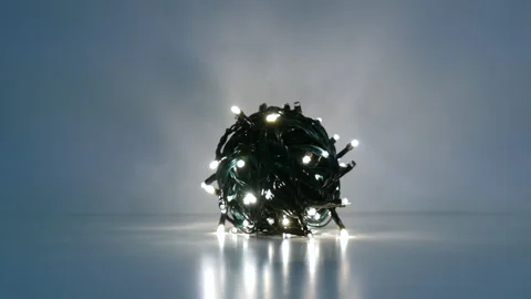 Flashing light beams on reflection Stock Footage 162587866