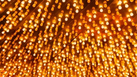 Flashing light bulbs Stock Footage 82304657