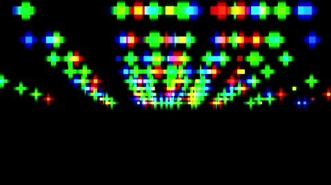 Flashing Light Pattern #2 Stock Footage 43249598