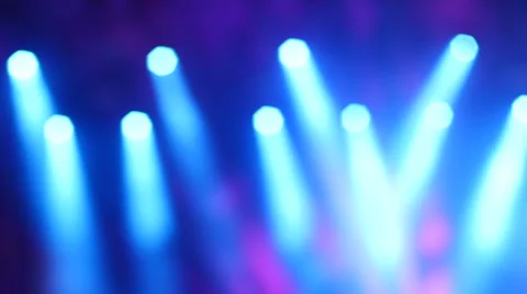 Flashing light spot rays lumiere and blinking heptagons for VJ visual effects Stock Footage 55260122