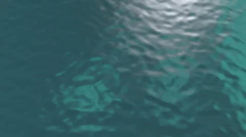 Flashing light on the surface of the water Stock Footage 50310662